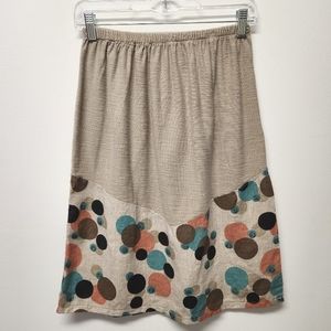 Earth Creations Skirt Size S 100% Organic Cotton